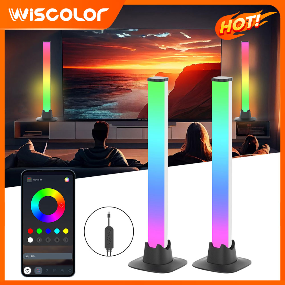 Desk Setup With Tv - شريط إضاءة LED ذكي بتقنية البلوتوث،