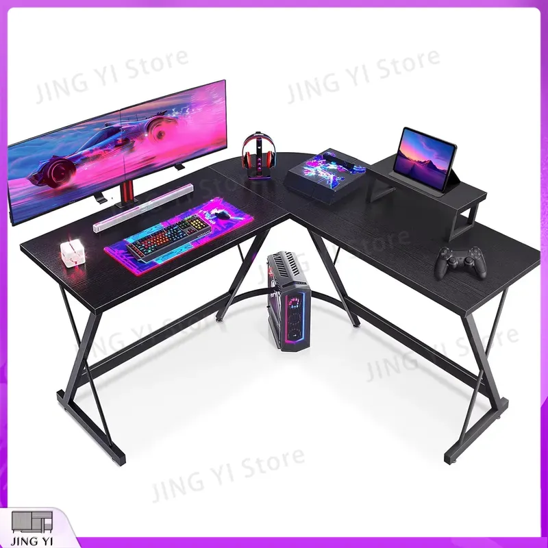 Desk Setup L Shaped - طاولة ألعاب على شكل حرف L