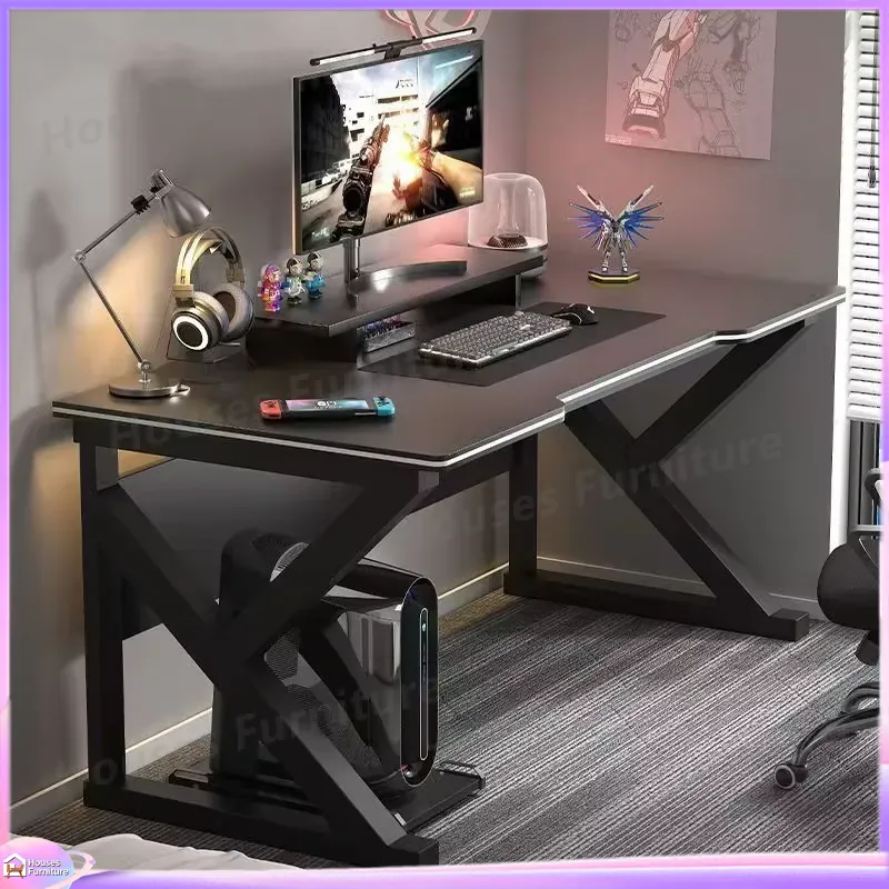طاولة ألعاب معدنية سوداء من MD - مراجعة Desk Setup L Shaped وسعره