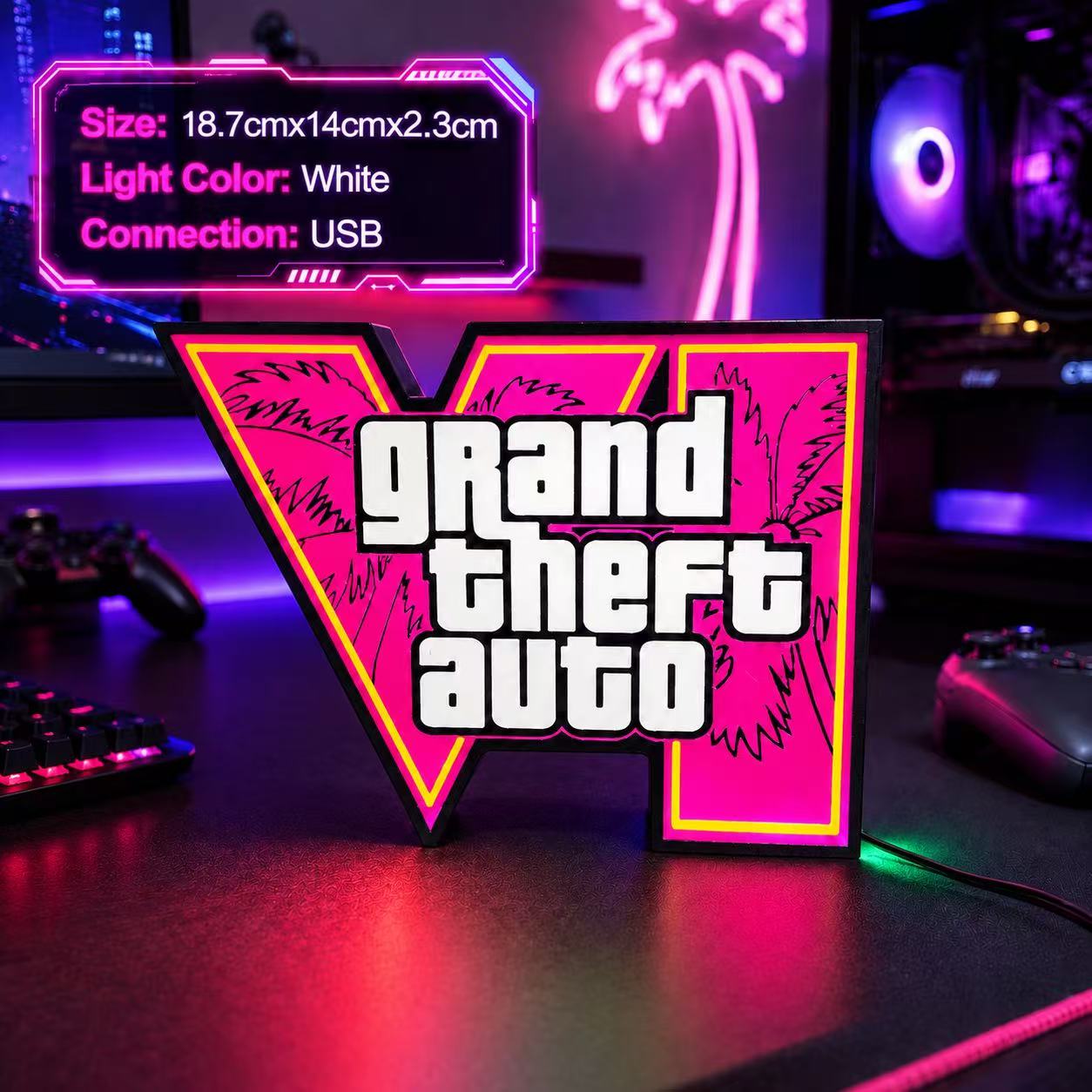 إضاءة محيطية جديدة لعام 2026 G - مراجعة Desk Setup Lamp وسعره