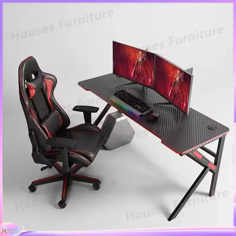 طاولة ألعاب قابلة لتعديل الارت - مراجعة Desk Setup L Shaped وسعره