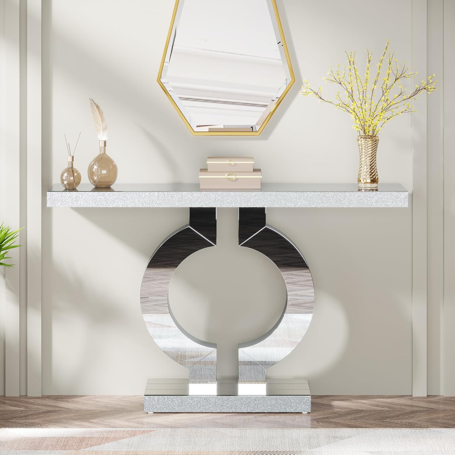 Tribesigns 43.3 بوصة (110 سم)  - مراجعة Desk Setup Minimalist وسعره